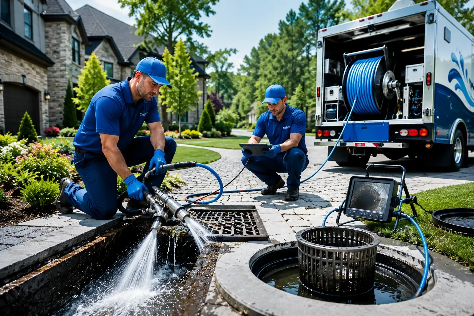 Local outdoor drain cleaning professionals in West Elizabeth, PA